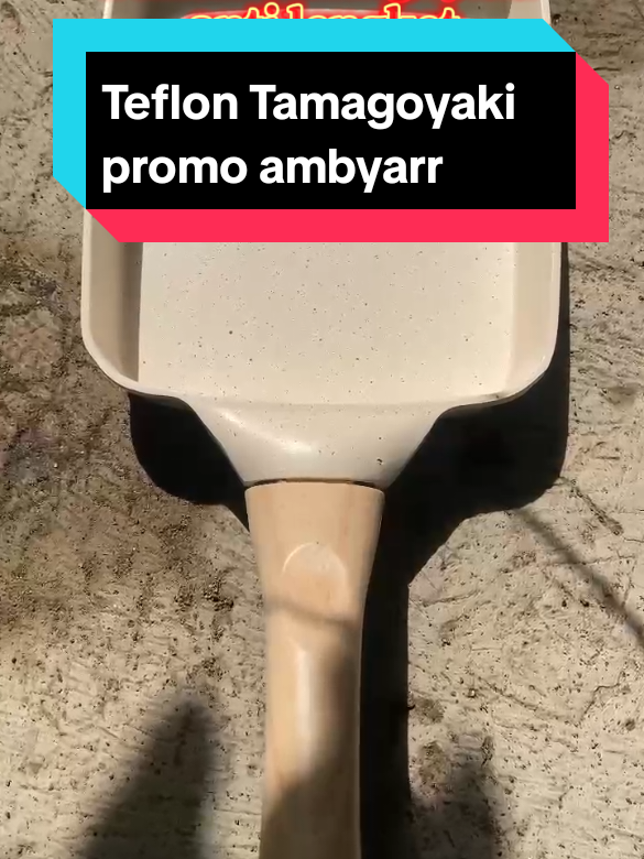 Lagi viral banget! Semua orang buru-buru check out Teflon Tamagoyaki ini 😱🔥#teflonantilengket #teflon #teflonmurah #promo #fyp 