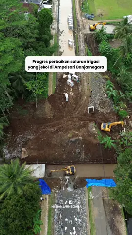 Kondisi terkini perbaikan saluran irigasi yang terletak di Ampelsari Banjarnegara #fyp #berita #banjarnegara #inibanjarnegara 
