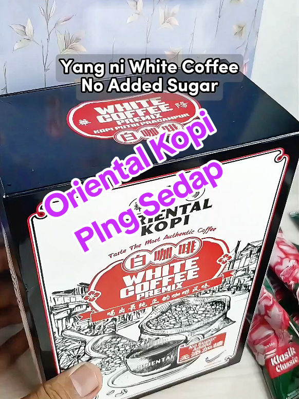 ada yang suka kopi panggang ada suka kopi kaw ada suka coklat piaw....memang semua sedap tau oriental kopi ni.korang suka yang mana? #orientalkopi #orientalcoffee #kopitanpagula #whitecoffee 