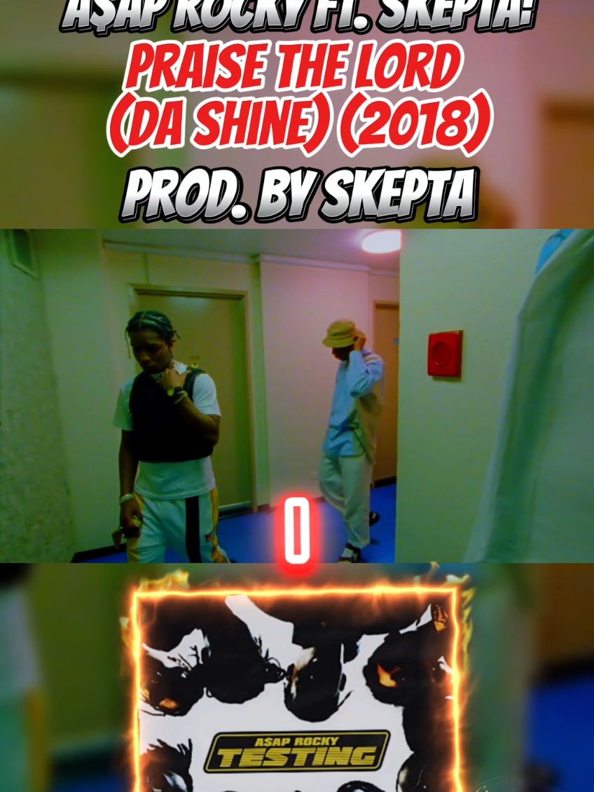 🔊 PROD. BY SKEPTA 🔊 PRAISE THE LORD (2018) 💿 BY A$AP ROCKY FEAT. SKEPTA 🎙 #asaprocky #skepta #hiphopculture #sampleflip  #hiphopsamples     