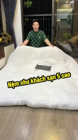 Nệm Topper nhà À ơi concept với chất liệu microfiber cao cấp bền đẹp #nemtopper #nem #aoiconcept #xuhuong #nhanuytin88 