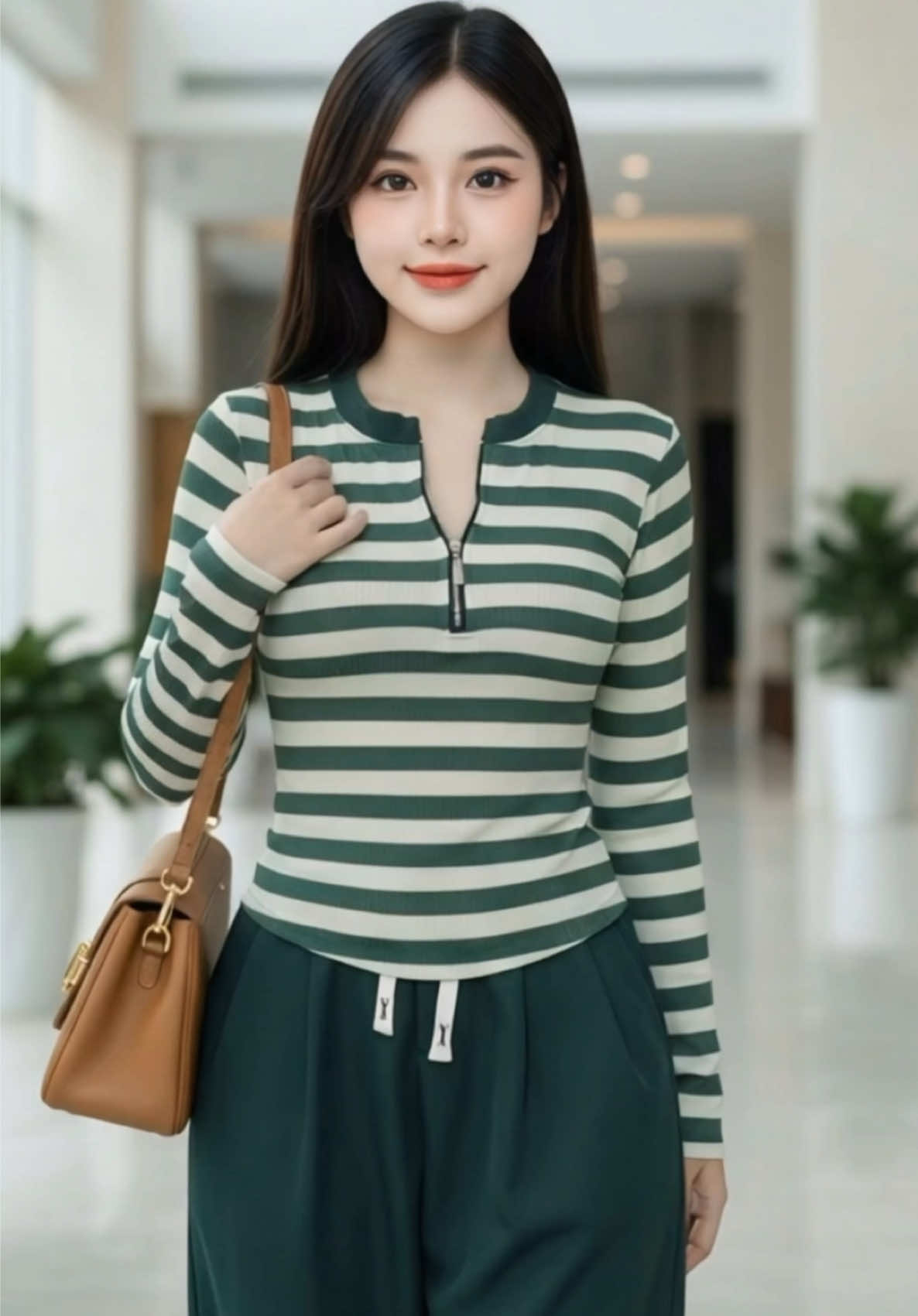 ✨🌷 “ Simple nhưng cuốn hút lạ. Vải thun tăm mềm, co giãn thoải mái. Thiết kế cổ dây kéo tinh gọn – mix jean hay chân váy đều đẹp nhẹ nhàng “ 🌷✨ #xh #xuhuong #thoitrangnu #fyp #aothun  @Store Thời Trang Nữ 🌷  @Store Thời Trang Nữ 🌷  @Store Thời Trang Nữ 🌷 