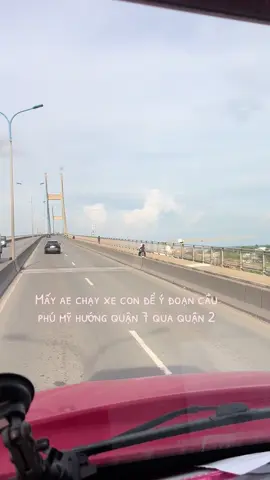 Ae xe con và tải dưới 5t chạy đoạn cầu phú mỹ để ý nhìn bảng nha kg lại mấy bánh mì#xuhuongtiktok #xuhuongtiktok2024 