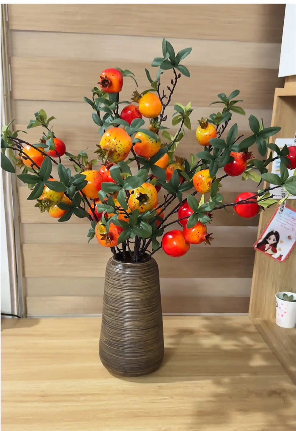 Cành lựu tết - bình an - may mắn - sum vầy #ngocanhchiase1990 #canhluuphuquy #canhluu7qua #canhluugia #canhluucamtet 