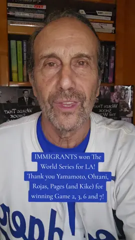 #Dodgers #Yamamoto #WorldSeries #MiguelRojas #Immigrants Let's celebrate immigrants. They make our country better!
