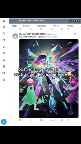 Artist algorithm of doom and despair #digitalart #smallartist 