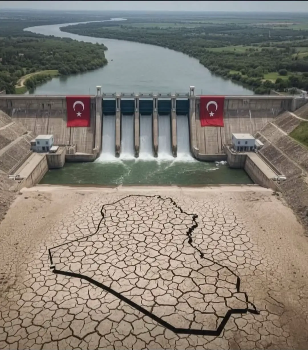 # حملة مقاطعة # المنتجات التركية لقطعها الماء عن العراق