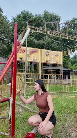 Update sa perya + nagpintura kami! Thanks to Anzehl’s PAINT Center sa quality na paint. 🫟  Just dm them for inquiries and order! Seeu at Paguiruan Covered Court Floridablanca (November 03, 2025) Mini Carnival Opening