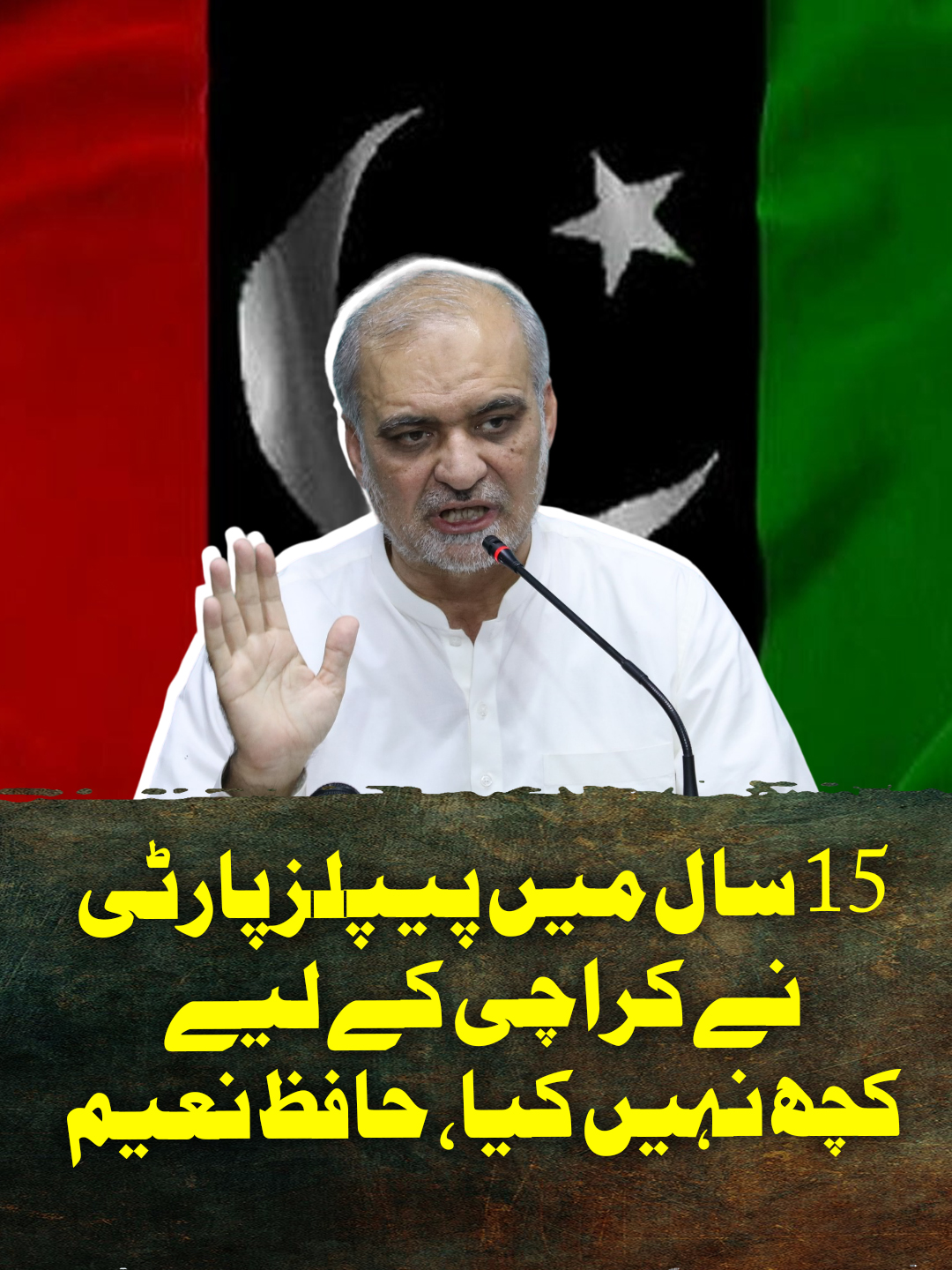 15 سال میں پیپلز پارٹی نے کراچی کے لیے کچھ نہیں کیا، حافظ نعیم #GeoNews #WhatToWatch