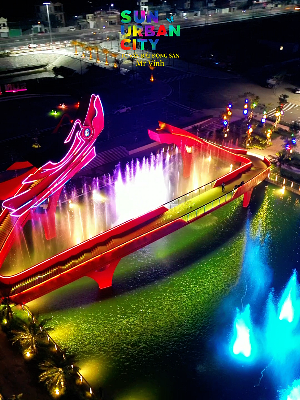 Cầu Long Kiều Sun Urban City. #SunUrbanCity #vinhsunurbancity #caulongkieu #xuhuong #xuhuongtiktok 