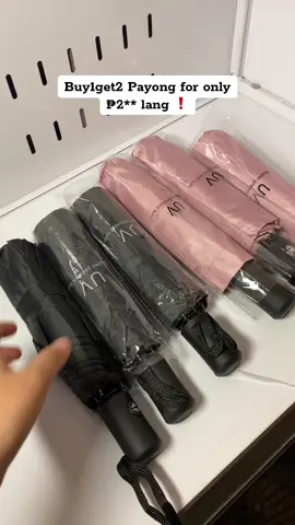 Tatlo na agad kaya sulitin Mona! #payong #umbrella #matibaynapayong #buy2take1 