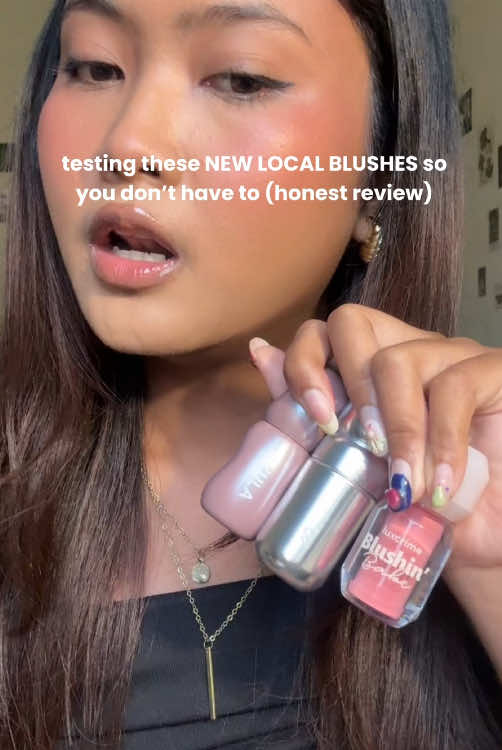 tiga-tiganya lagi viral, tapi pilih yang mana?🧐 aku udah cobain ketiganya!! #madformakeup #kula #luxcrime #blush #tanskin #sawomatang 