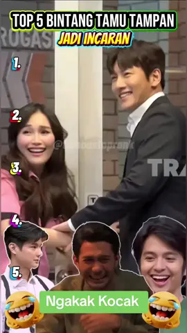 Top 5 Tamu Tampan Jadi Incaran Pasti Kocak! #laporpaktrans7 #laporpak  #jadiincaran #btstrans7 #viralvideo 