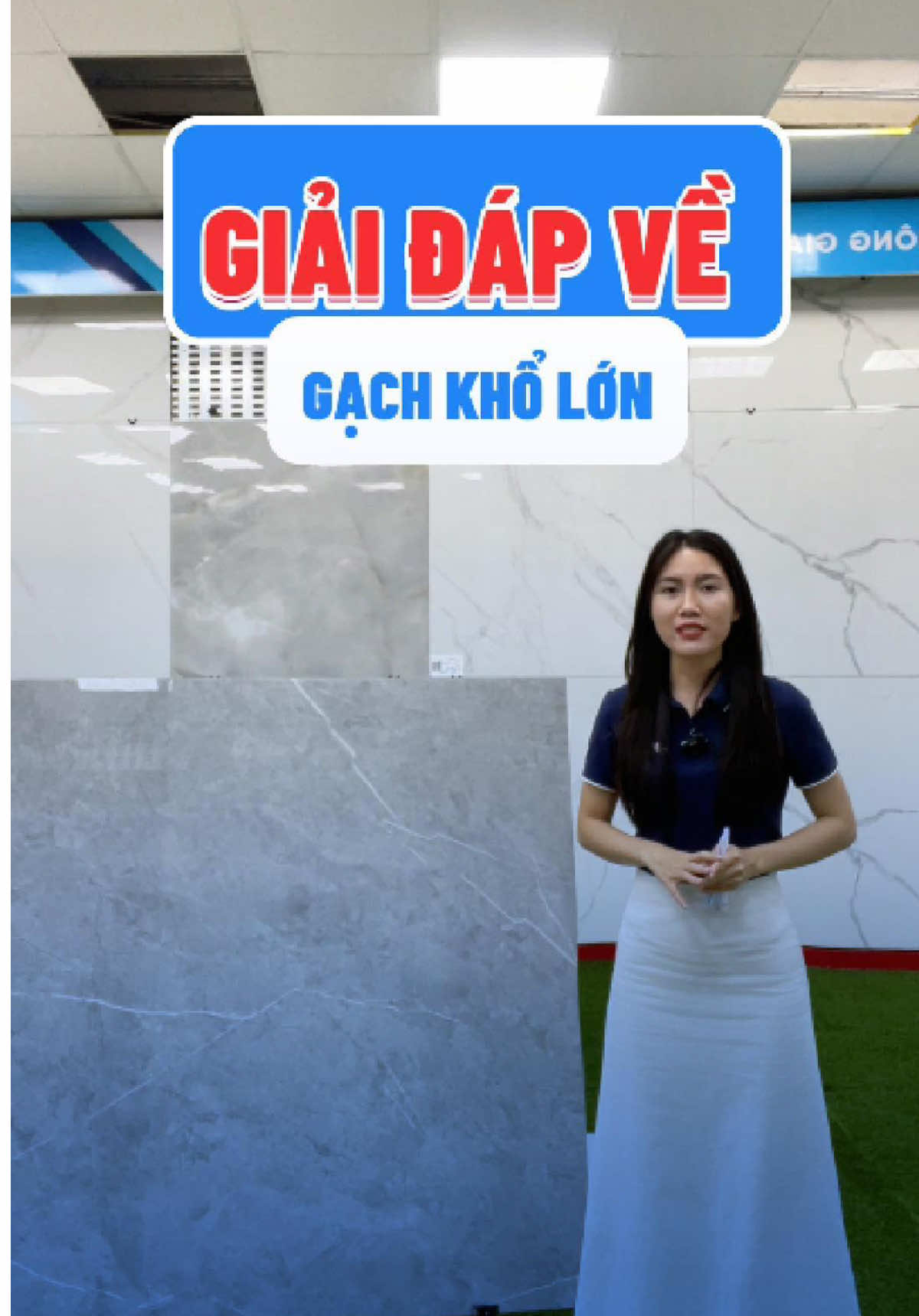 Những điều bạn chưa biết về gạch ốp lát khổ lớn #namyceramics #xuhuong #gachkholon #gachnhapkhau #fyq 