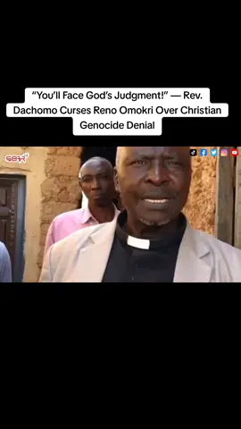 “You’ll Face God’s Judgment!” — Rev. Dachomo Curses Reno Omokri Over Christian Genocide Denial