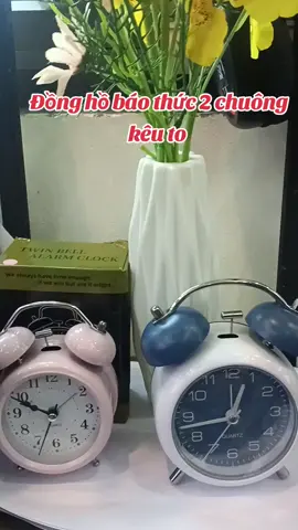 Đồng Hồ Để Bàn Báo Thức 2 quả chuông #dongho #donghobaothuc #donghobaothucdeban #donghodebanbaothuc #donghobaothucthongminh 