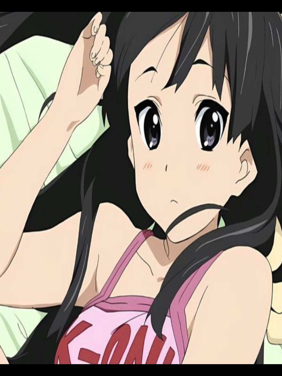 #MIOAKIYAMA － Filler post huu... I Kind of love the style of these edits, simple and cute !!!!!!  Art is all official ! | #kon #anime #akiyamamio #fyp 