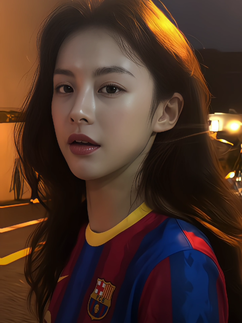 visca barca😋                                                   #고윤정 #goyounjung#fcbarcelona #viscabarca🔴🔵#margack 