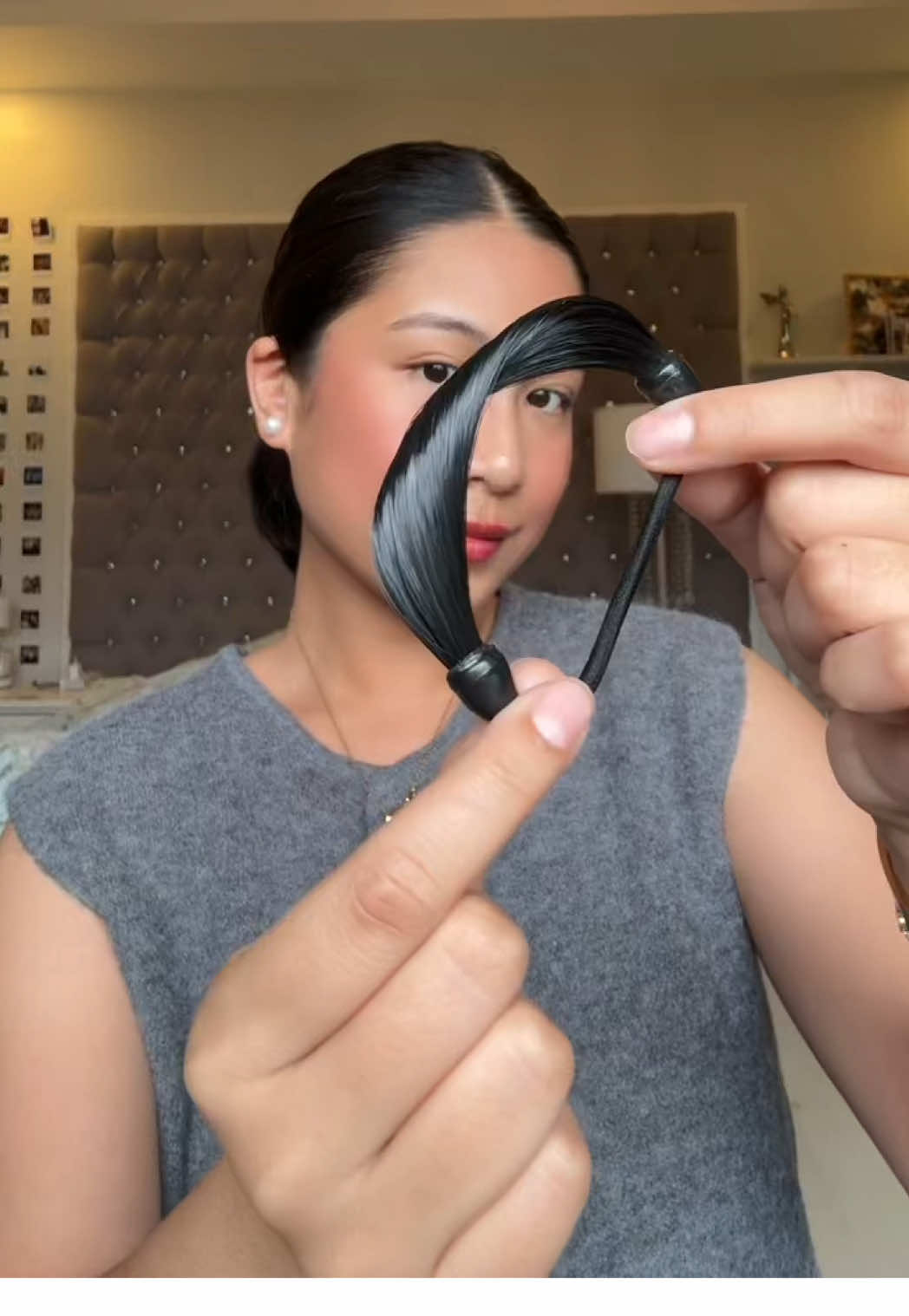 could’ve gotten a better color match HAHAHA #hairtok #shorthairstyles #hairstyletutorial #hairaccessories #creatorsearchinsights 