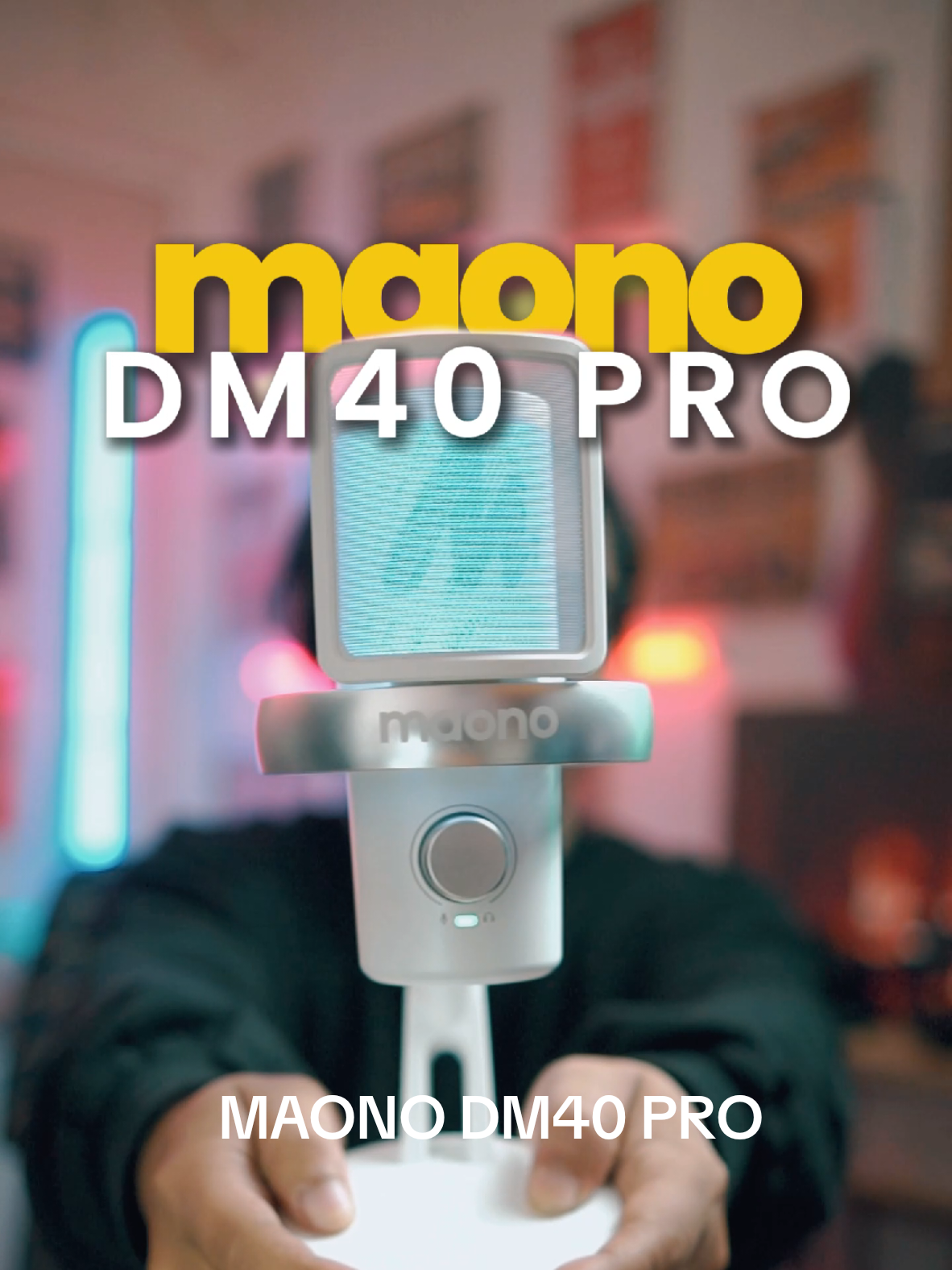 MICROPHONE MAONO DM40 PRO INI CANGGIH WEY 😱. Microphone wireless untuk streaming, podcast dan yang lain-lain. #maono #maonodm40pro #micrphonewireless #aivoice #rekomendasimic 