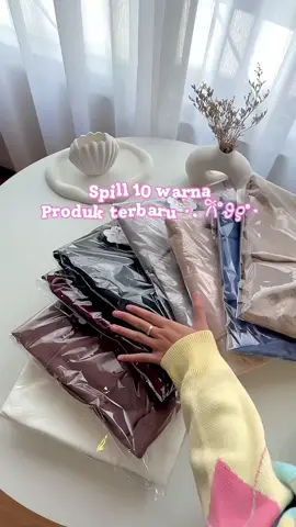 Detail pilihan warna Belle ruffle pointelle nihh bebs😻🫶🏻