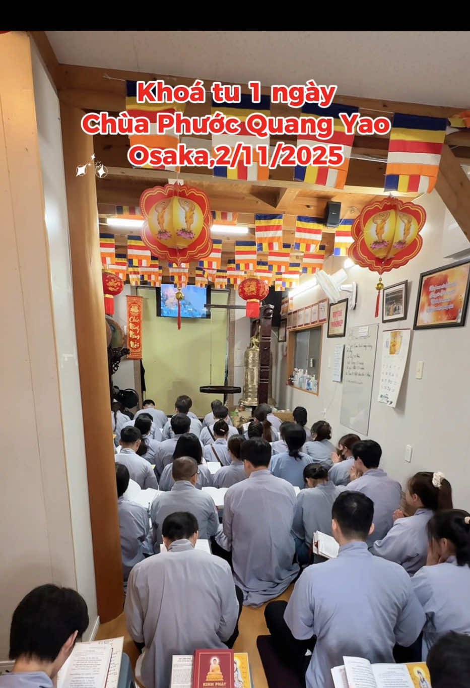 Trả lời @hamyy523 Khoá tu một ngày Chùa Phước Quang Yao Osaka 2/11/2025.#tuantai #chuaphuocquangyao #chuavietnamtainhat #cuocsongnhatban #duhocsinhnhatban  @Tuấn Tài  @Tuấn Tài  @Tuấn Tài 