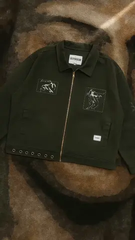 QueenBeer - Work Jacket Elbert Green #jacket #jaket #jaketkeren #outfit #fashion 