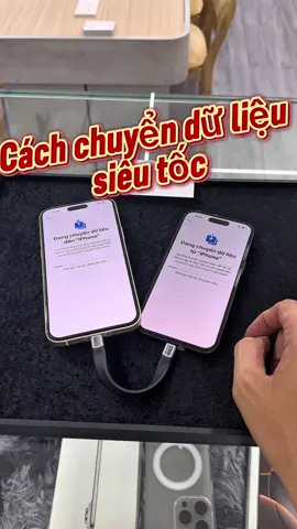 Chuyển dữ liệu siêu tốc trên iPhone😳 Cùng Nghĩa Store khám phá nha Ghé Nghĩa Store sắm ngay táo xịn #fyp  #nghiastore  #viral #iphone 