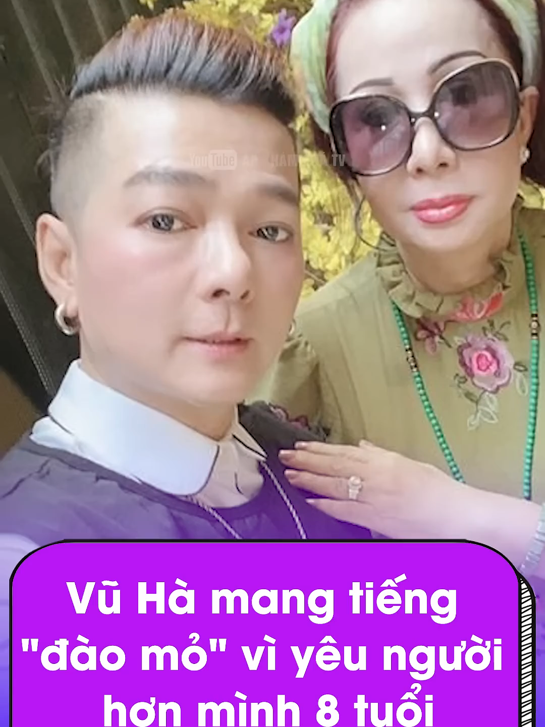 Vũ Hà mang tiếng đào mỏ vì yêu người hơn mình 8 tuổi | Tin nóng Showbiz
