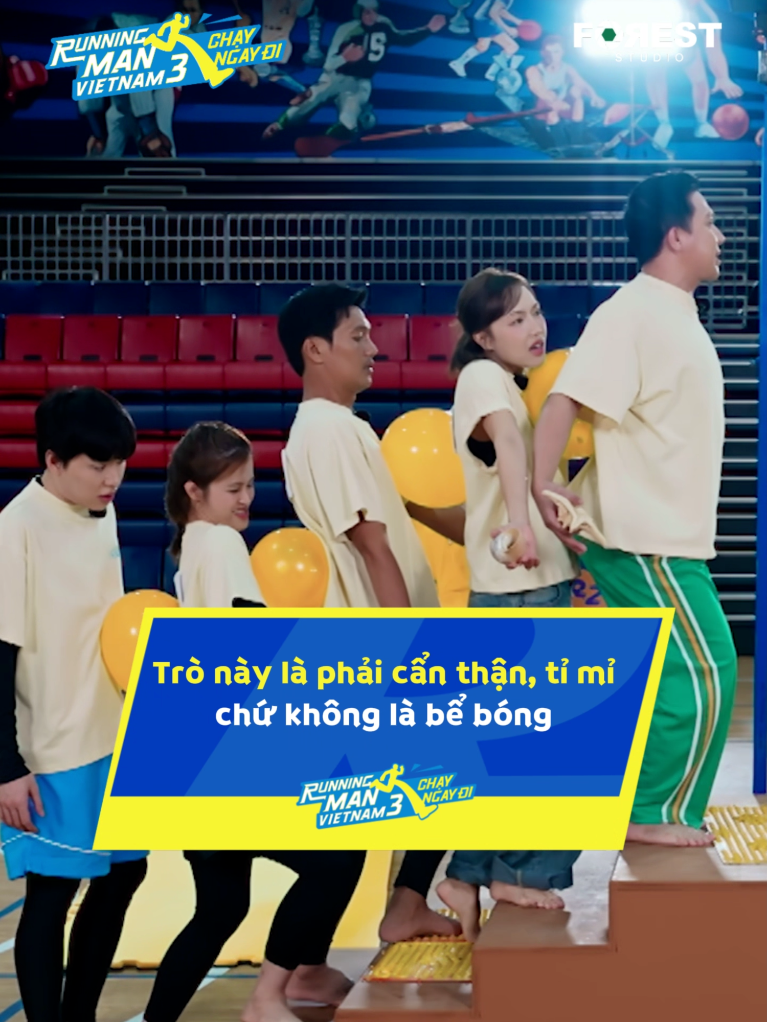 Cẩn thận là trên hết --- 📷 Tập 5 Running Man Vietnam mùa 3 - CHẠY NGAY ĐI đang có trên hệ thống kênh FOREST STUDIO. Ⓒ Running Man Vietnam Season 3 - Bản quyền thuộc Forest Studio. #RunningManVietnam #RunningManVietnamSeason3 #chayngaydi #ForestStudio #TranThanh #NinhDuongLanNgoc #LienBinhPhat #quangtuan #anhtuatus #QuangTrung #quanap #LeNhan #DongNhi #DieuNhi #AnhVien #HauHoang #Cầm #chinsu #tuongotchinsu #vanmonngonbungvi #bunglenvantiecvui #NuocmamcacomNamNgu #NuocmamNamNgu #CoNamNguthemhanhphuc #DownyVietnam #THOMMMMM #DookkiVietnam
