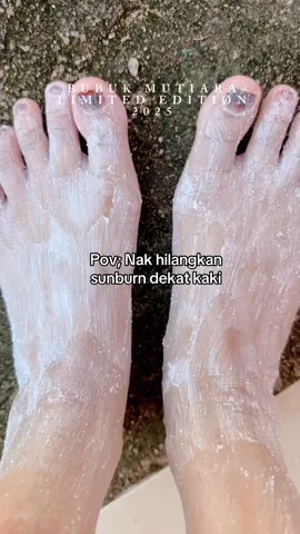 #CapCut #bubukmutiara #hilangkansunburn #cerahglowingsekalipakai #fyp 