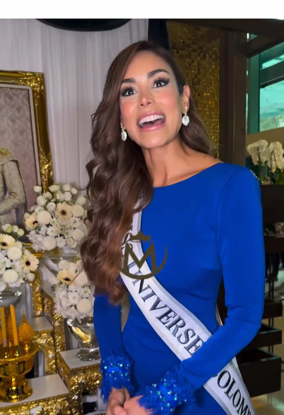 Miss Colombia en au primer día en concentración 🇨🇴👑💫. #vanessapulgarin #misscolombia #missuniverse #missuniversecolombia @Miss Universe 