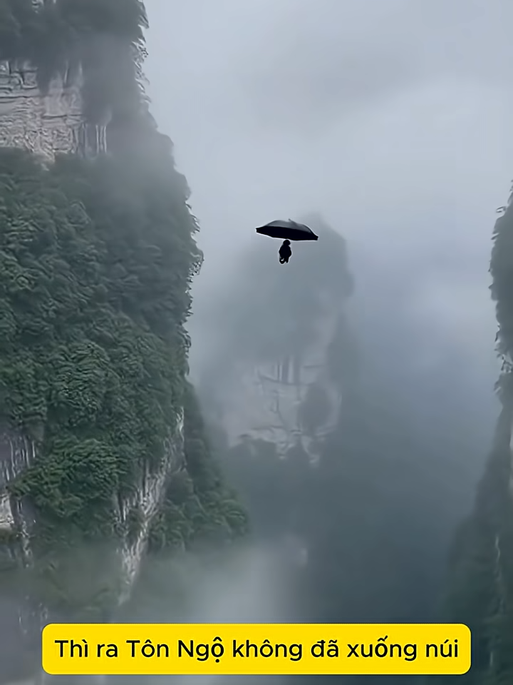Thì ra Đại Thánh xuống núi như vậy