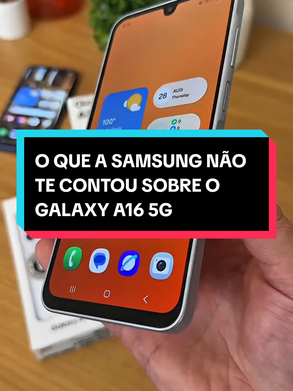 O QUE A SAMSUNG NÃO TE CONTOU SOBRE O GALAXY A16 5G #samsung #galaxya165g #smartphone #celular 
