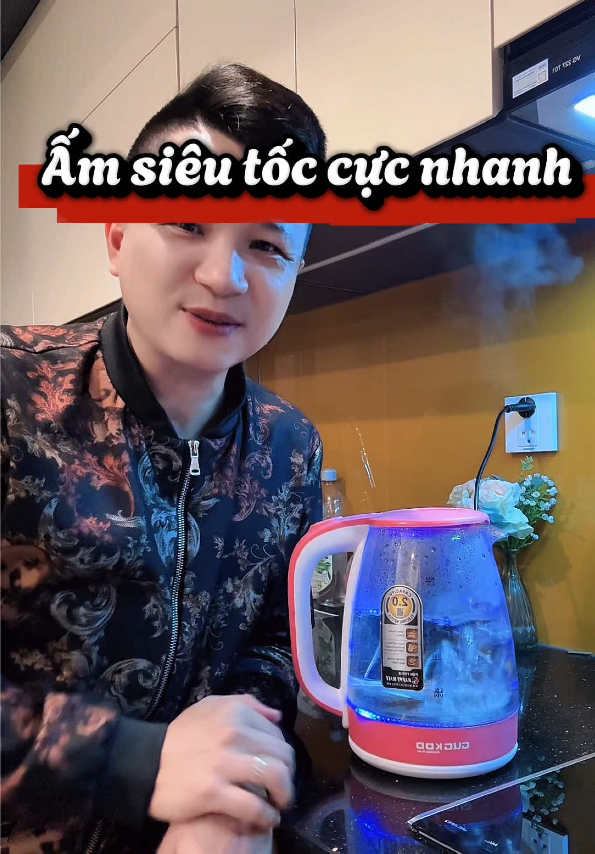 Ấm siêu tốc đun cực nhanh  @Anh Thỏ Uy Tín  #amsieutoc #amsieutocthuytinh #amsieutoccuckoo #giadung #giadungnhabep 
