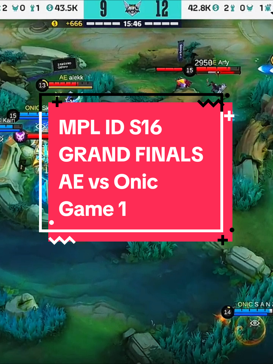 MPL ID | Season 16 | Grand Finals | Alter Ego vs Onic Game 1 #mplid  #weownthis #mlbb 