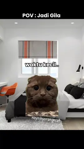 waktu kecil takut, waktu gede ikut 🗿🗿#kucing #lucu #ngakak #fyp #meme 