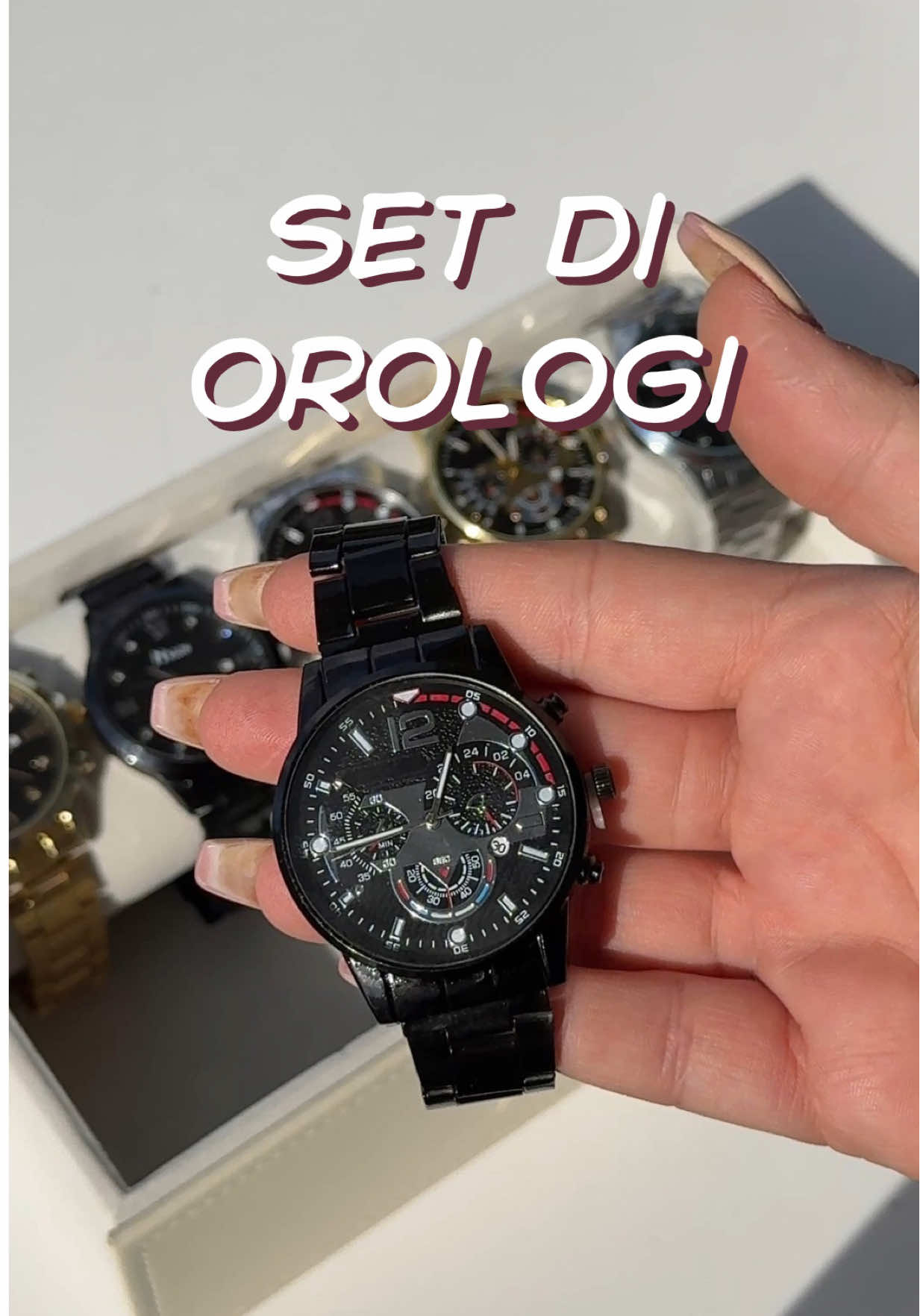 Set orologi #tiktokshopblackfriday #offerteperte #tiktokshop #tiktokshopitalia #shopping 