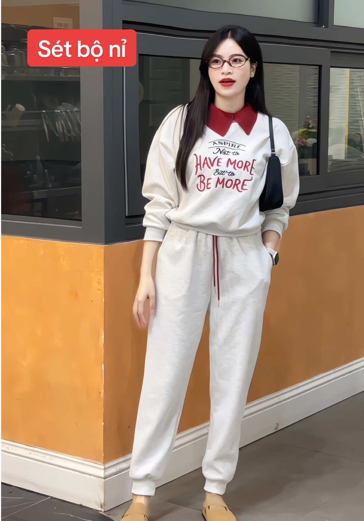 Sét bộ nỉ siêu dày dặn#setboni #thoitrangnu #maithom6 #xh 