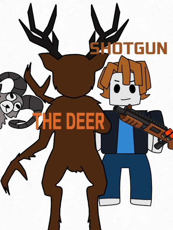 The Deer vs weapons (99 Nights in the forest) #99nightsintheforest #99nights #robloxfyp #robloxedit #animation 