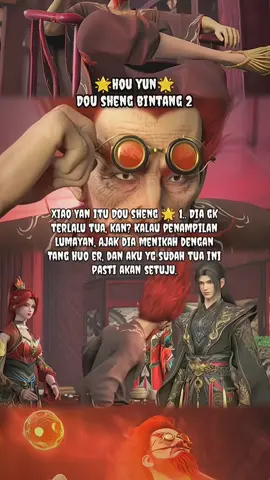 Ketika xiao yan akan di jodohkan dengan Tang Huo Er 🤭 Leluhur Hou Yun: Xiao Yan itu Dou Sheng bintang satu? Dia tidak terlalu tua, kan... Kalau penampilannya lumayan, ajak dia menikah dengan Tang Huo Er, dan aku yang sudah tua ini pasti akan setuju. #xiaoyan #tanghuoer #btth #yansol #fypppppppppppppp 