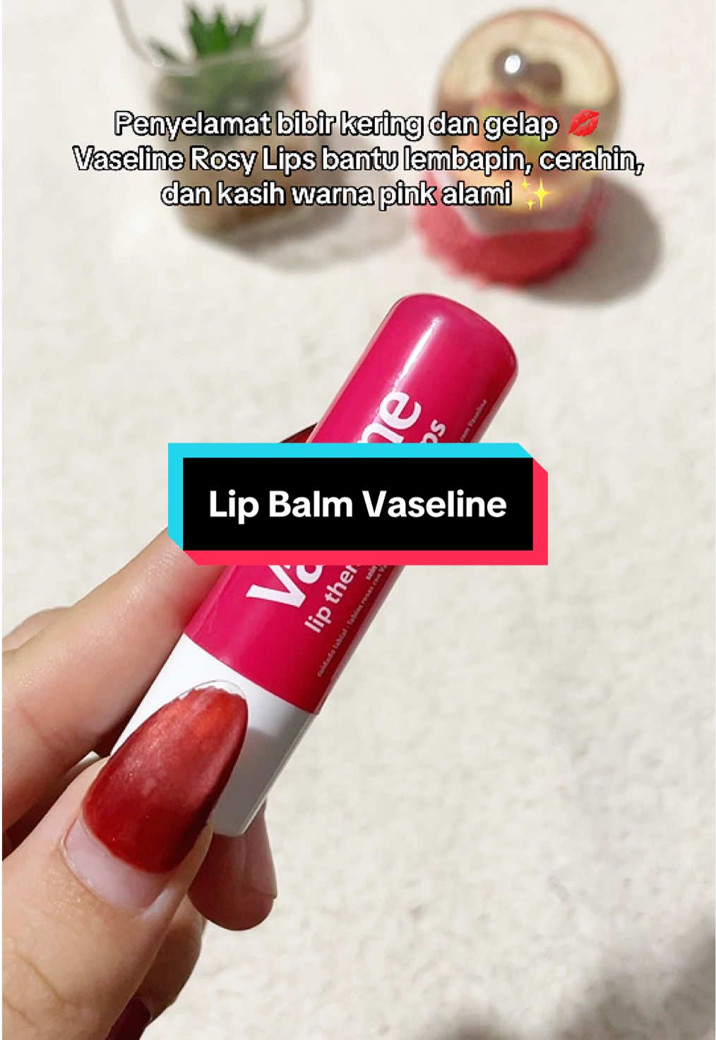 vaseline rosy lips, bibir kering, bibir gelap, lip balm pink alami #vaseline #vaselinelip #lipbalm #lipbalms #lipbalmspf #lipbalmreview #lipbalmrecommendation #liptherapy #liptherapybalm #rosylips #vaselinelip #vaselinerosylips #vaselinelipbalm #lipbalmviral #bibirlembap #bibirpinkalami #bibirgelap #bibirlembapalami #lipcareroutine #perawatanbibir #cleangirlaesthetic #softlips #beautytips #lipcare #lipbalmfavorit #glowingskinroutine #lipcare #lipcareroutine #lipcareproducts #lipcareroutine #fyp #foryou #foryoupage #viral #viralvideo #trending 