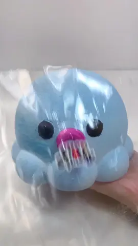 ASMR DIG A MYSTERY FUFUSQUISHY Octopus KIT!!