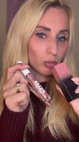 Conbo lèvre 👄 crayon lip contour stain @Huda Beauty teinte toasty brown  👄 Huda beauty teinte girls trip 👄 gloss @NYX COSMETICS FRANCE filler instinct teinte fipl03 💎💎#combolevres#hudabeauty#nyxcosmetics#pourtoii 