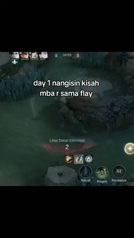 MALAHH GW YANG GALAUUU  semoga mba r sehat selalu di sanaaa plis ini beneran gw nangis banget baru buka tiktok udh liat mba r pamittt di akun nya flayy😔  #sad #mlbb #flay #rahasiah 