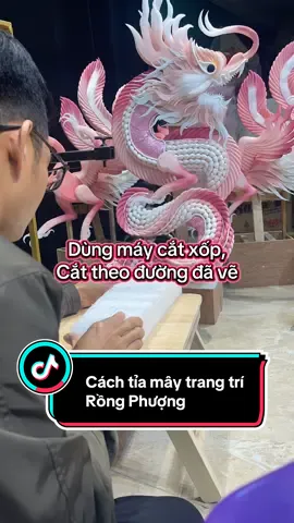 Cách tỉa mây trang trí Rồng Phượng ❤️❤️❤️#trapcuoihanoi #trapcuoihiendai #trapanhoi #leanhoi #tiamayrongphuong 