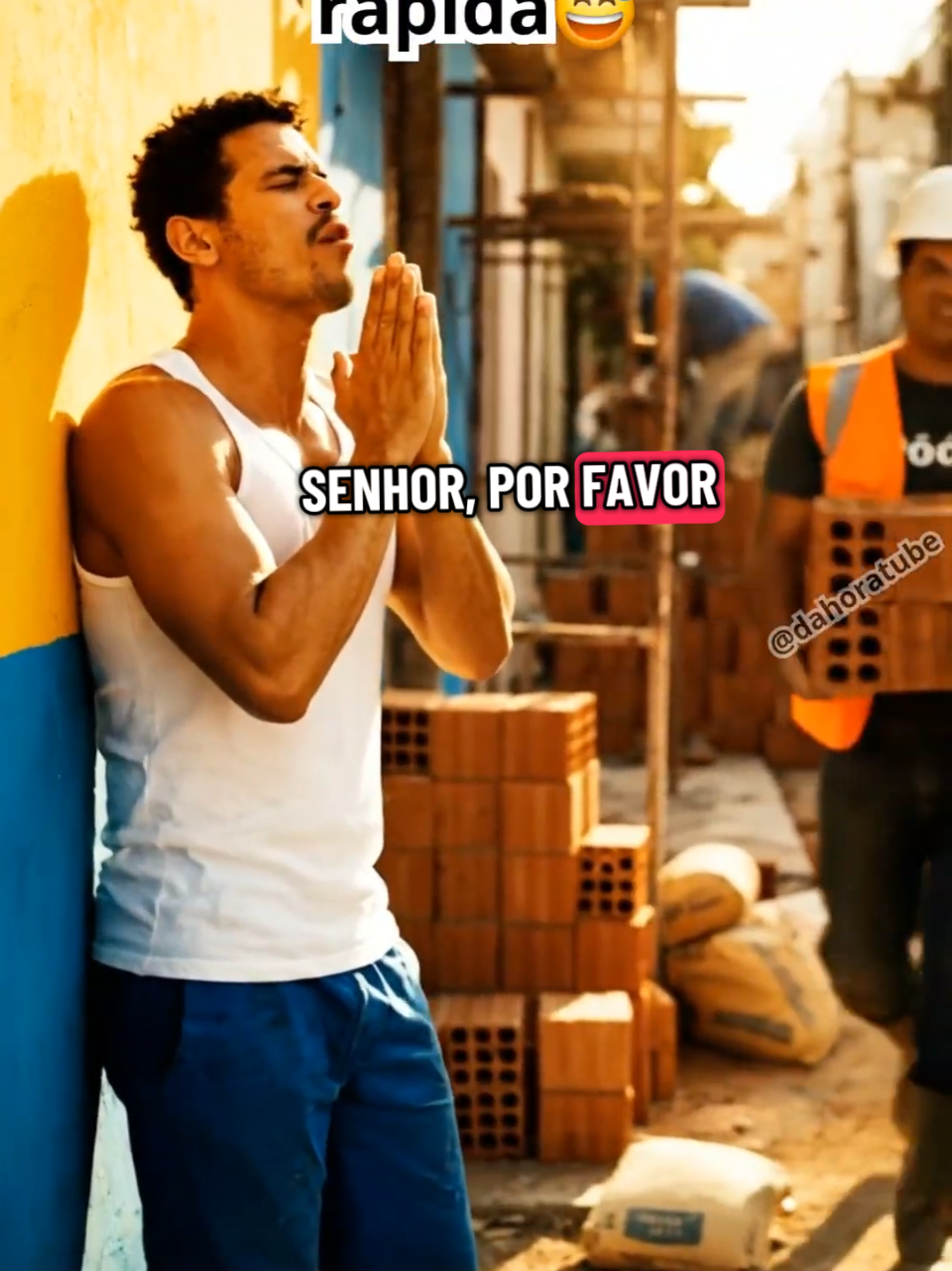 Quando a oração é rápida😅 #Trabalho #meme #fyp #viral #mesegue 