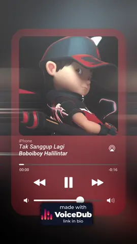Tak Sanggup Lagi Versi Boboiboy Halilintar #boboiboyhalilintar #taksangguplagi #boboiboygalaxy #voicedub 