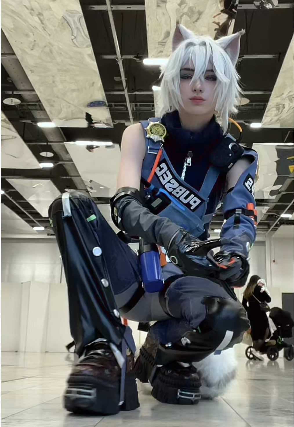 CMC Stockholm peakkkk it was so fun meeting everyone 🙇‍♂️🙇‍♂️ (Boii my whole page is 67 atp) #zenlesszonezero #zzzcosplay #cosplay #comicconstockholm2025 #sethlowell 