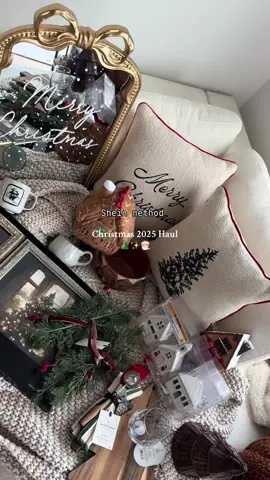 every parcel feels like christmas morning 😭🎄#shein #foryou #shoppinghaul #christmas #christmasdecor 